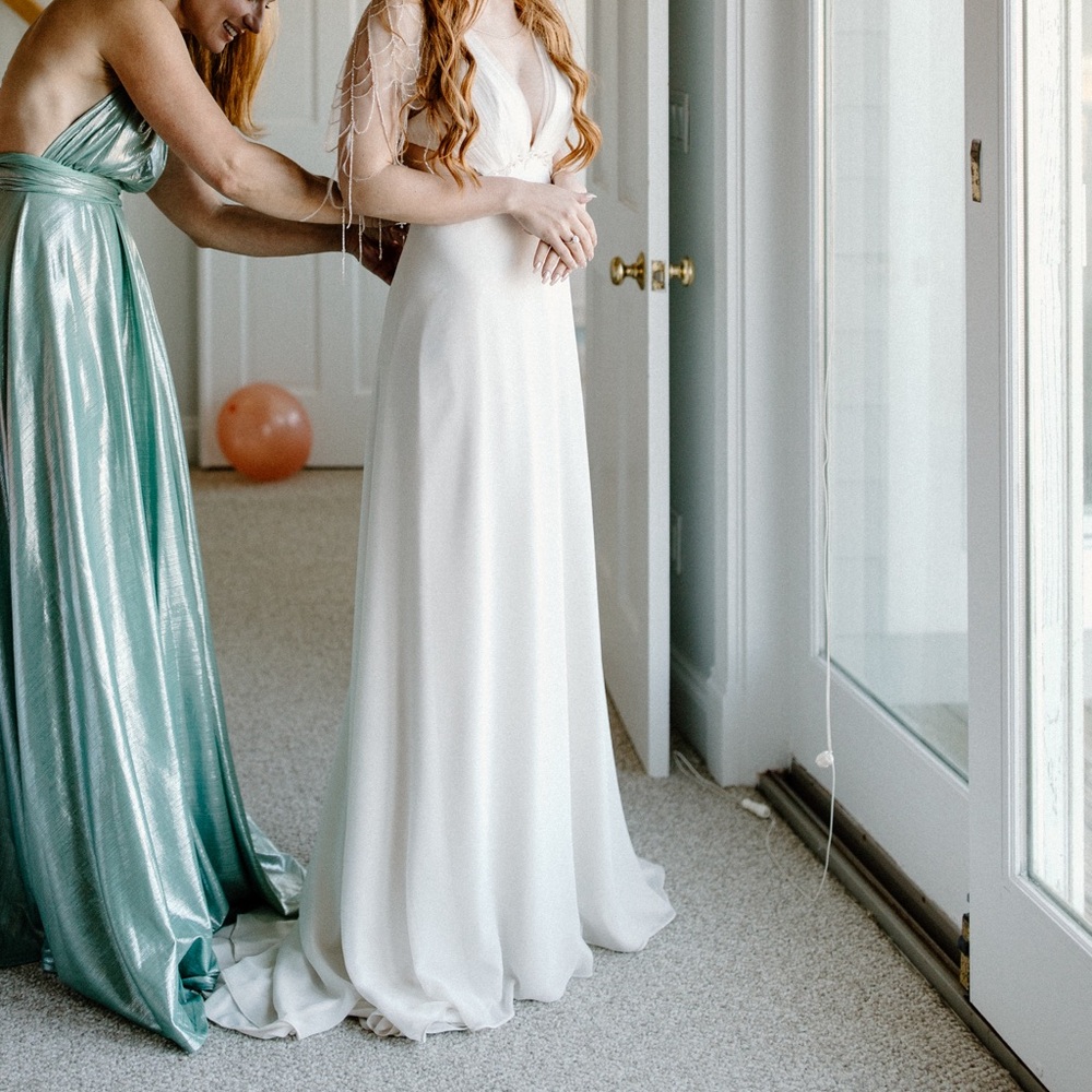 Wedding dress from European designer